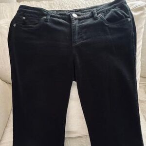 KUT Black corduroy jeans